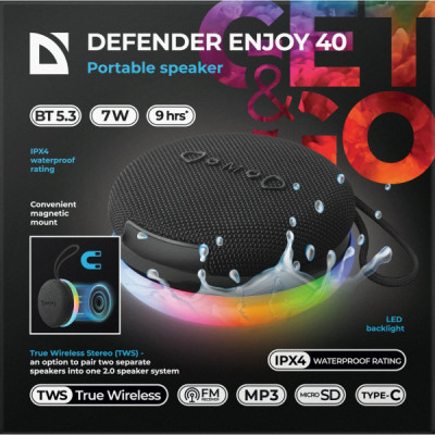 Акустична система Defender Enjoy 40 Black (65141) Вінниця - фото 6
