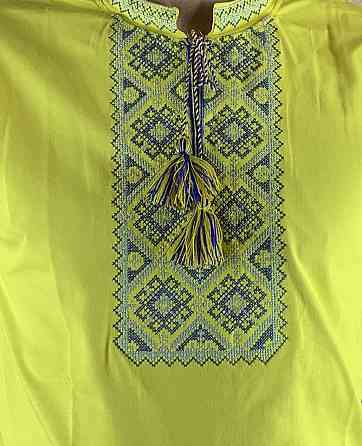 Футболка вишиванка жовтого кольору Київ