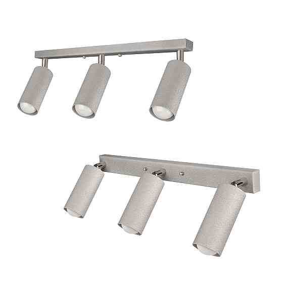 Светильник на планке с поворотними плафонами 3-Е27 Tube MR 1105-3 GR Киев