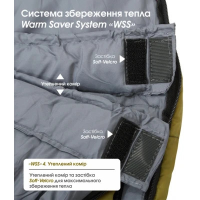 Спальний мішок Mousson RINGO R Olive (10163) Вінниця - фото 2