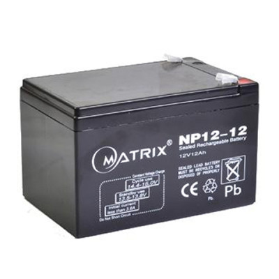 Батарея до ДБЖ Matrix 12V 12AH (NP12_12) Вінниця - фото 1