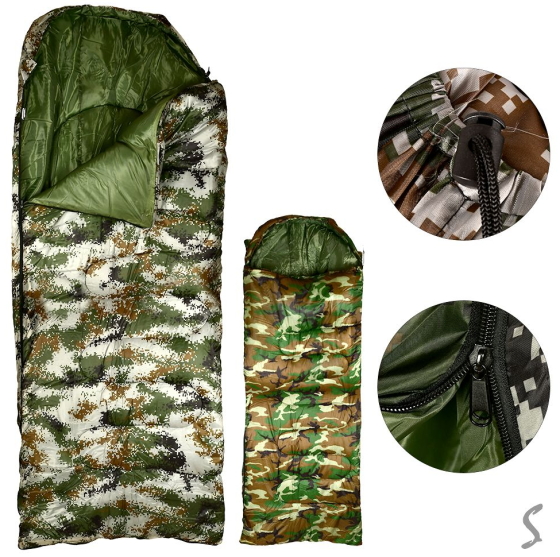 Спальный мешок (200+30)*90см -10оС+10оС WSI78263-10 Днепр