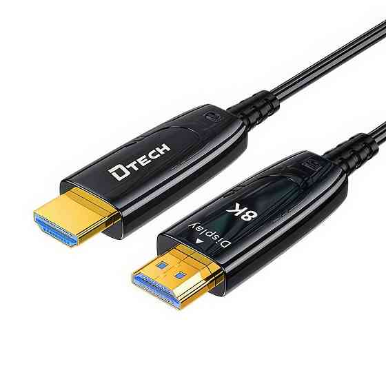 Кабель оптичний HDMI 2.1 50m Dtech DT-HOF8050 (74-00105) Киев