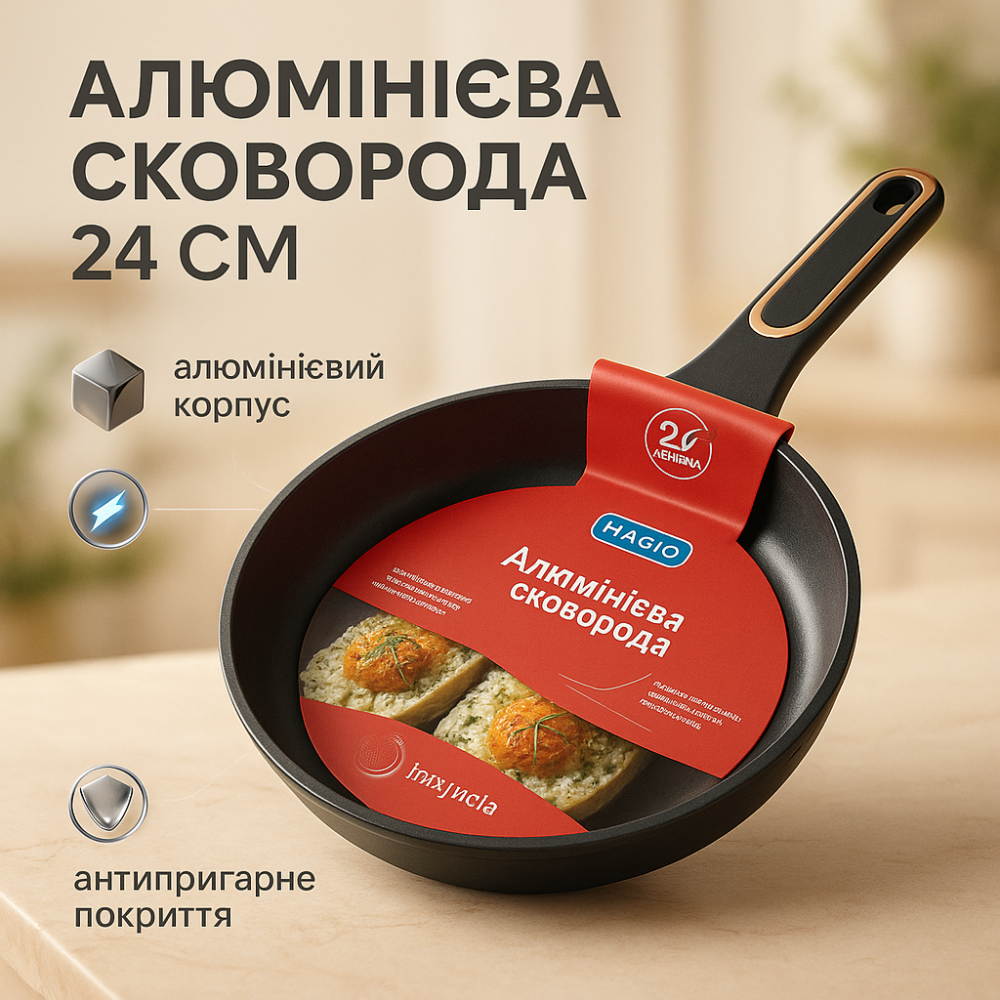 Сковорода с антипригарным покрытием для газовой плиты, Сковорода для готовки на пару SN-28 Львов - изображение 20