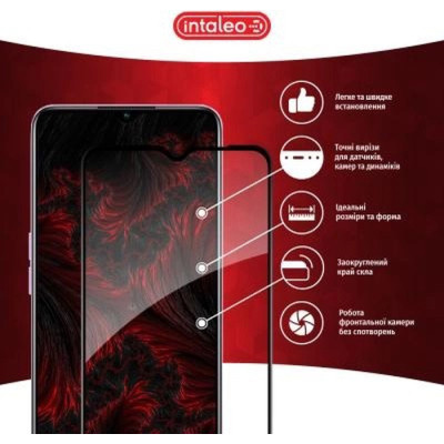 Стекло защитное Intaleo Full Glue Realme 9 Pro Plus (1283126542695) Винница - изображение 2