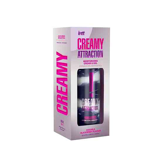 Крем-гель для тіла - Intt Creamy Attraction Blackberry, 100 мл Sex Aura Київ