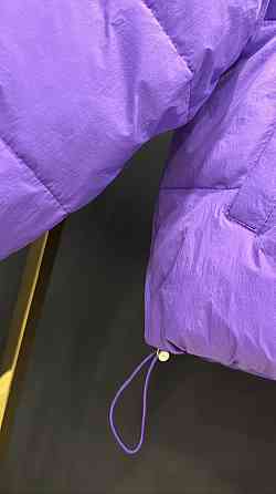 Зимняя куртка короткая оверсайз для девочек 120,130,150 екопух Николаев