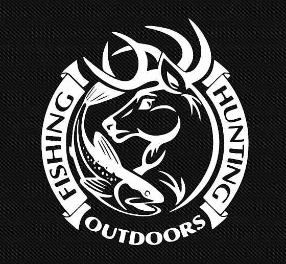 Виниловая наклейка на авто и любую поверхность в Любых размерах - ОХОТА И РЫБАЛКА Черновцы