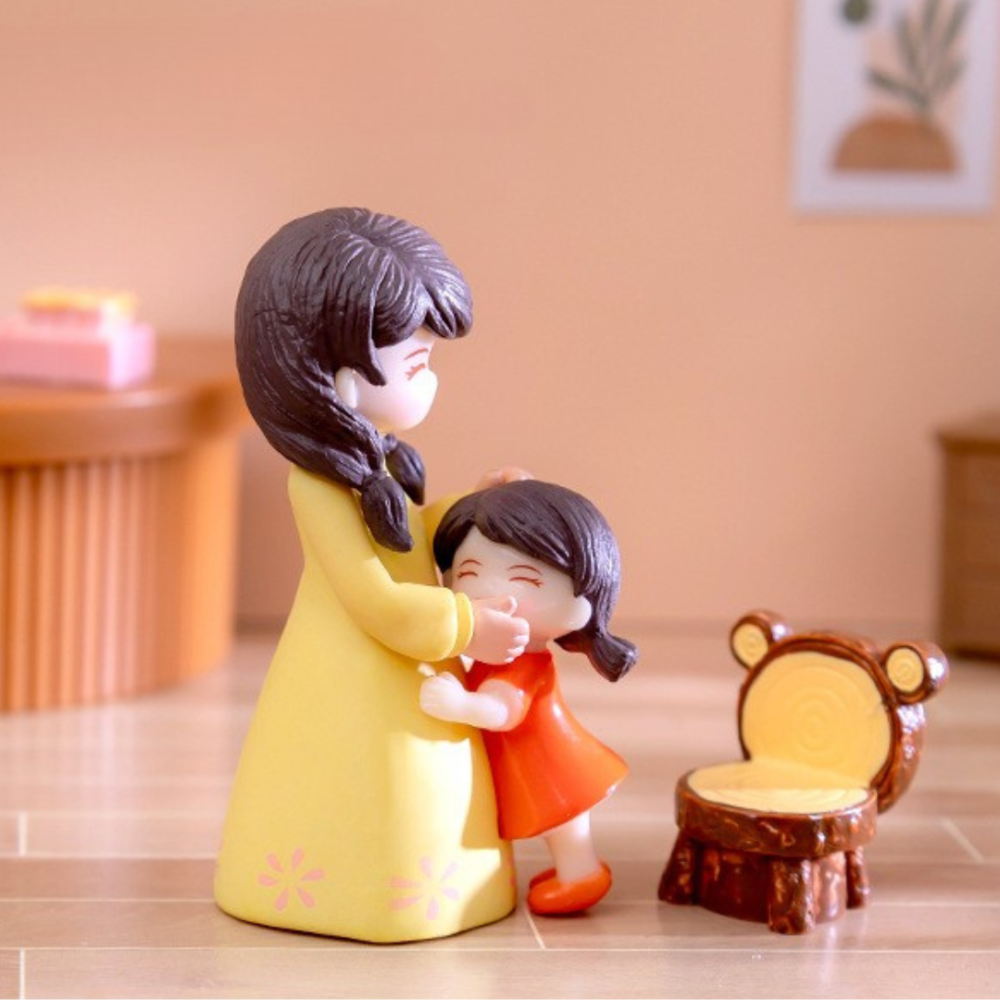 Фигурка мама с дочкой для мини-сада, флорариума, моссариума, микроландшафта, микропейзажа Одесса - изображение 7