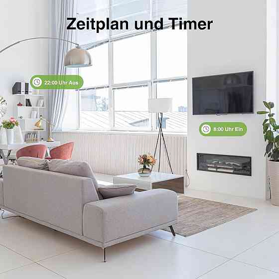 Розумна розетка GHome Wi-Fi працює з Alexa Google Home, сертифікована TÜV Дніпро