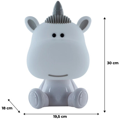 Нічник Kite Світильник LED з акумулятором Unicorn, білий (K24-491-1-1) Вінниця - фото 6