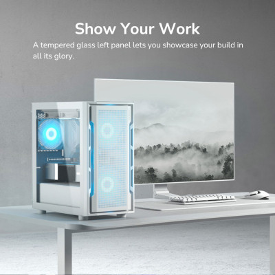 Корпус Cougar UNIFACE MINI RGB Black (UNIFACE MINI RGB White) Вінниця - фото 7