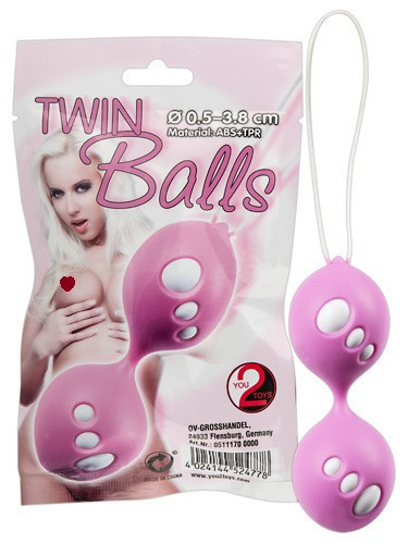 Вагинальные шарики Twin Balls Sex Aura Киев - изображение 1
