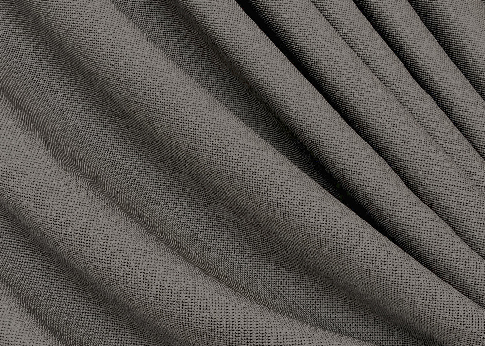 Комплект штор VR-Textil рогожка преміум TERRA LUXE 200х270 2шт і Тюль 500х270 1856ш-1704т Темно-сірий з білим 71-110/6 Київ - фото 7