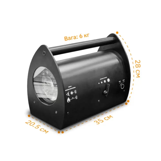 Пошуковий прожектор Bandera Flashlight BFL 280.1X (зенітний) 10200лм Вінниця