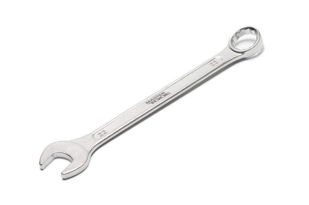 MASTERTOOL Ключ комбінований MASTERTOOL 22 мм CrV standard 71-9022 Київ - фото 1