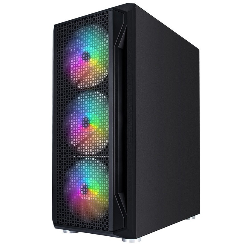 Корпус 1stPlayer X5-BK-4F1-PS-600FK-EU Black 600W ( 27243 ) Харьков - изображение 3