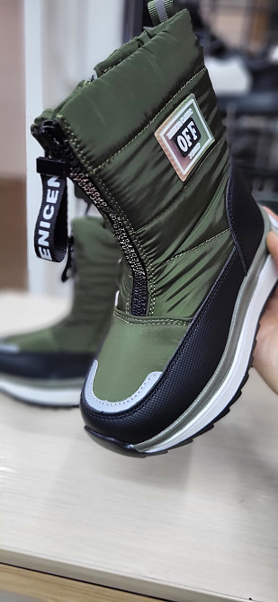 Детские  зимние дутики милитари хаки 27,28,30 Николаев - изображение 2