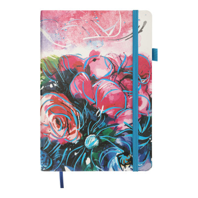 Книга записна Buromax CHERIE А5 96 аркушів крапка, синій (BM.295305-02) Вінниця - фото 1