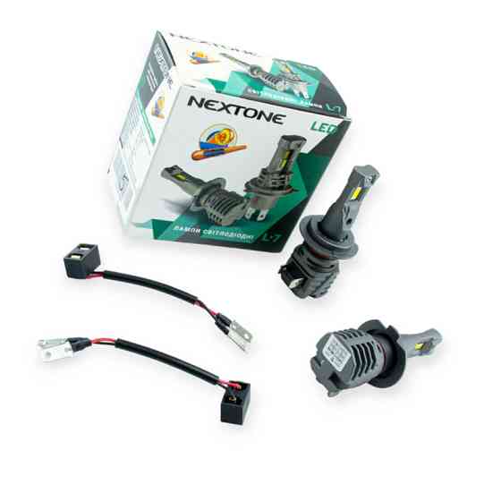 Автолампа LED H7 12V Nextone L7 25W 6000K 6000L радиатор Мукачево