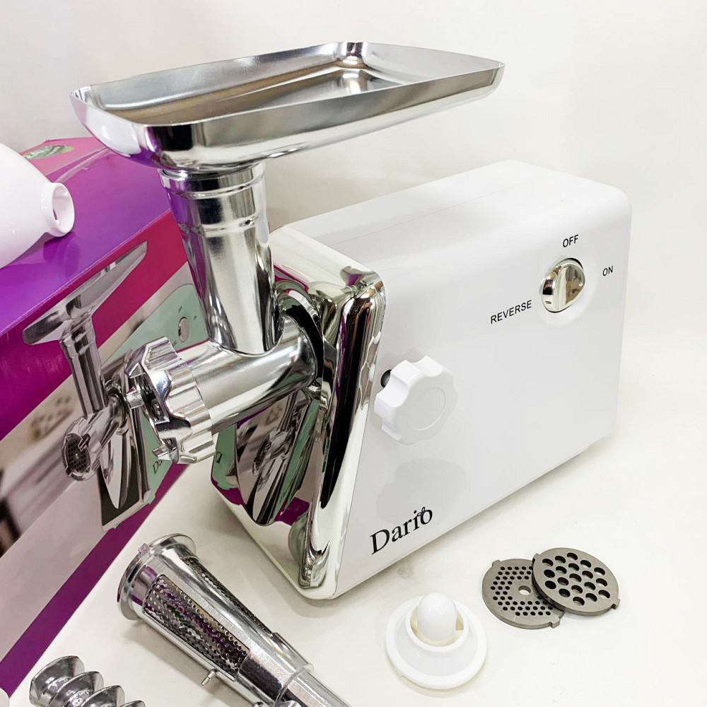 Мясорубка система реверса Dario DMG0320 2000 Вт, Электрическая универсальная мясорубка RE-84 Львов - изображение 8