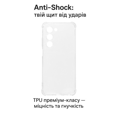 Чехол для мобильного телефона BeCover Anti-Shock Oppo A5 2025 4G/5G Clear (713815) Винница - изображение 2