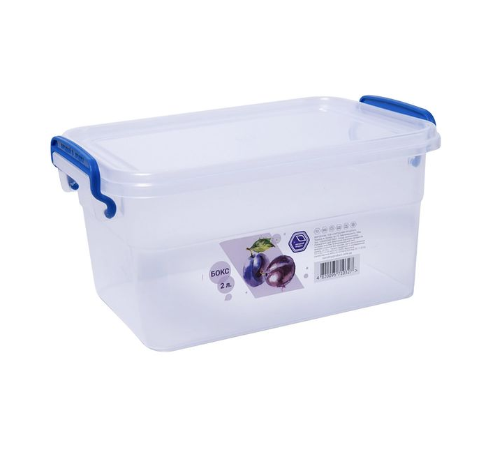 Контейнер для харчових продуктів 2л з ручками Народний продукт Житомир - изображение 1