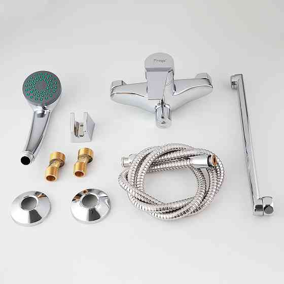 Смеситель для ванны FRAP F22063 с душевым гарнитуром, длинный Киев