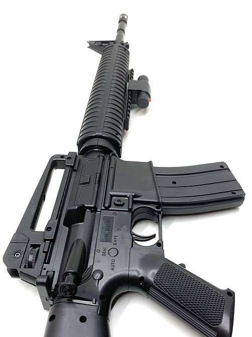 Автомат знімний оптичний приціл лазерне підсвічування 83cм Чорний (M42) Чернігів - фото 4