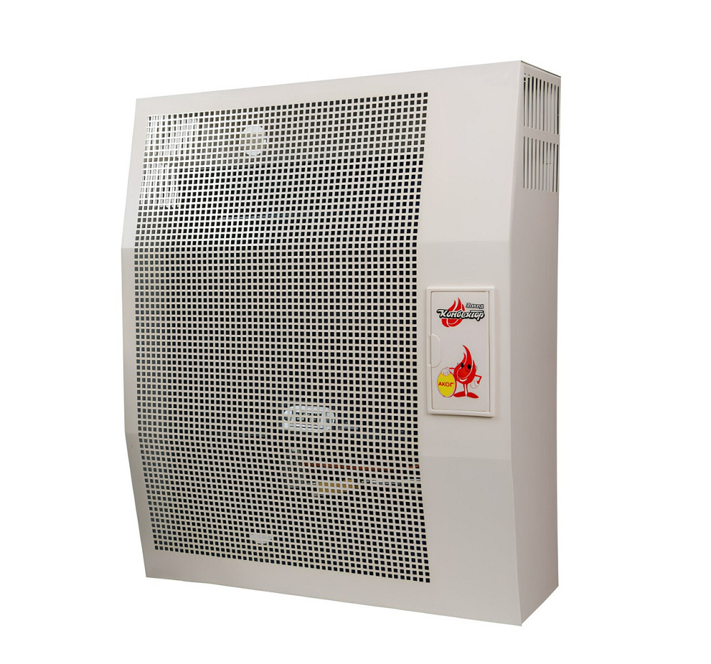 Газовый конвектор АКОГ 3-СП со стальным теплообменником обогреватель 3 кВт до 30 м2 с итальянской автоматикой Тернополь - изображение 2