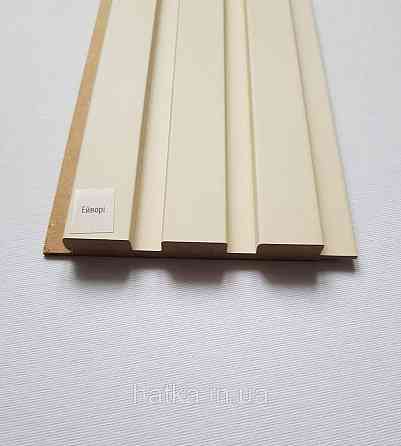 Стеновая реечная панель МДФ 117х12х2800 мм Эйвори СП12117-14 Киев