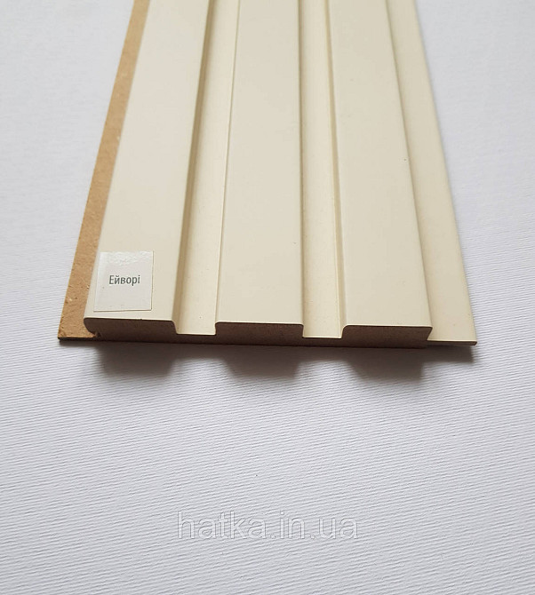 Стеновая реечная панель МДФ 117х12х2800 мм Эйвори СП12117-14 Киев - изображение 4