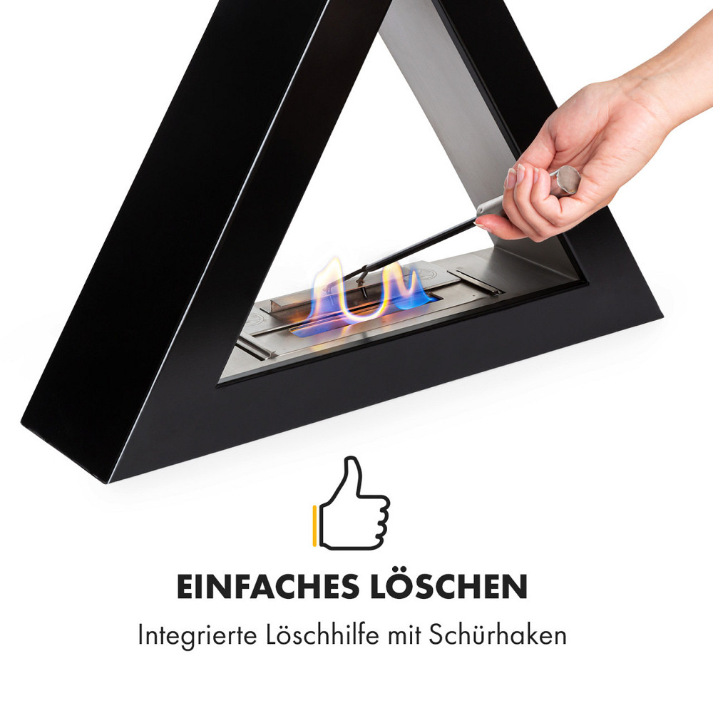 Phantasma Gizeh этаноловый камин бездымная горелка из нержавеющей стали 600 мл 4 часа из нержавеющей стали Ровно - изображение 5