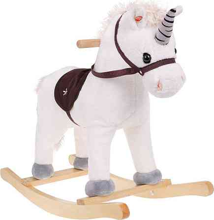 Коник-гойдалка Ramiz TM155 Єдиноріг, білий Київ