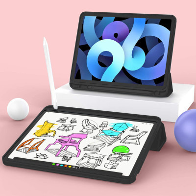 Чехол для планшета BeCover Tri Fold Hard TPU Apple iPad Air 4 10.9 2020/2022 Black (706749) (706749) Винница - изображение 4