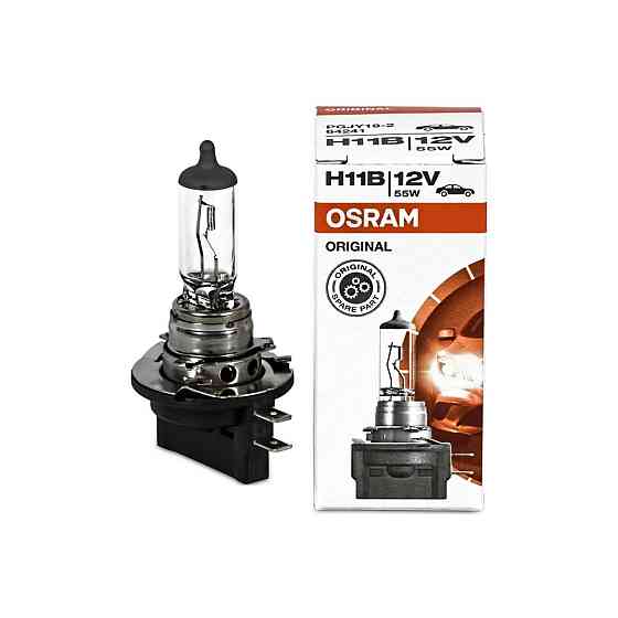 Галогенова лампа OSRAM H11B 64241B 55 W 12 V PJ19-2 10X1 Харків