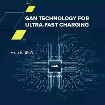 Зарядное устройство Canyon 1xUSB-C PD65W + 1xUSB QC3.0 + cable USB-C to USB-C black (CNS-CURC65ACB) Винница