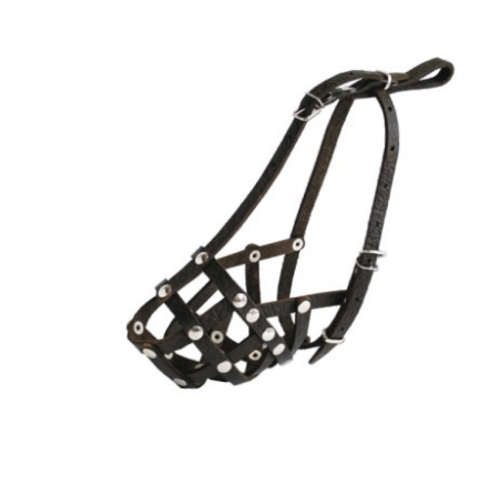 850 Намордник-сітка "Класик" шкіра (Кокер-Спанієль) Вінниця - фото 1