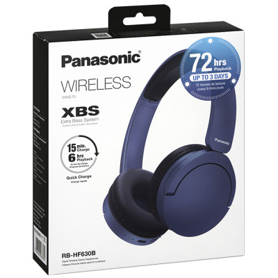 Наушники Panasonic RB-HF630B Blue (RB-HF630BG-A) Винница - изображение 6