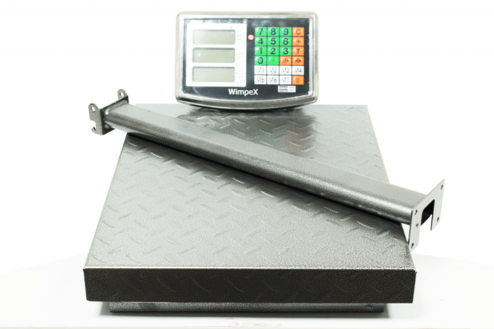 Платформенные электронные весы Wimpex WX-350 до 350 кг, усиленные, размер платформы 40×50 см Одесса - изображение 1