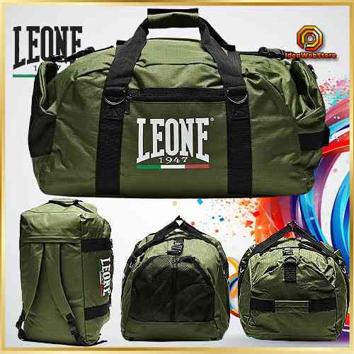 Большая дорожная спортивная сумка рюкзак Leone леон зеленая для поездок и тренировок в зале на 70 литров Киев