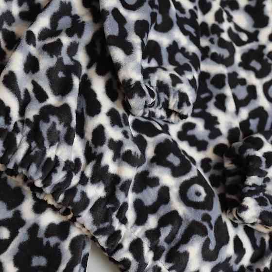 Теплий флісовий дитячий костюм лео сірий (худі з капюшоном+штани) Кам'янець-Подільський