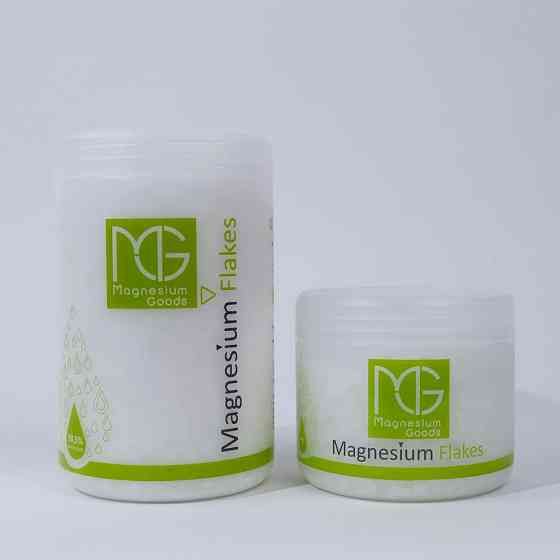 Сіль для ванн 100% чисті магнієві пластівці Magnesium Goods 800 г Київ