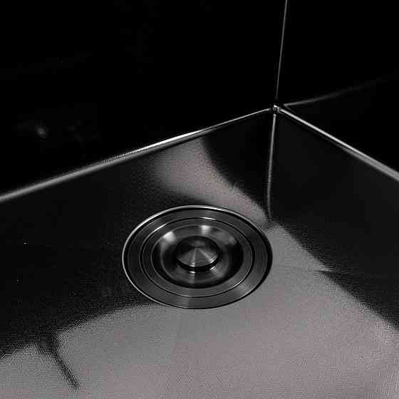 CM 78*50 L DÉCOR Мийка PVD чорна Valeso Handmade (3.0/0.8) Коломия