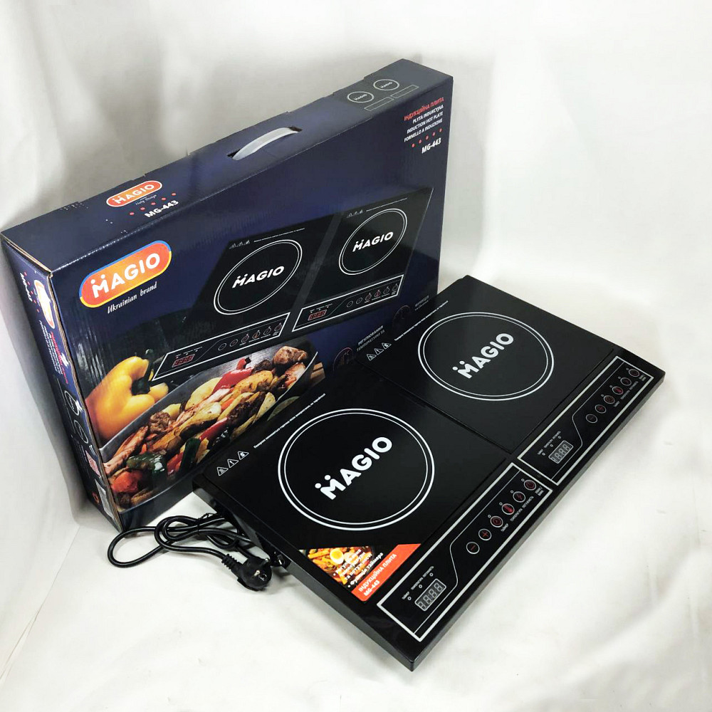 Индукционная электрическая варочная плита MAGIO MG-443, Настольные плиты для дома LW-73 Львов - изображение 7