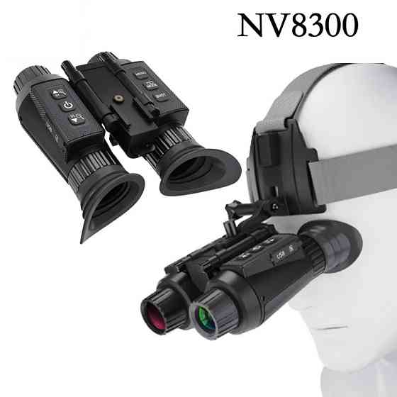 Тактический бинокль ночного видения NV8300 Super Light HD 4K (до 500м) + карта памяти 64Гб Винница