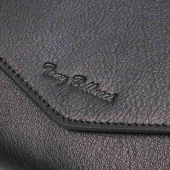 Женское вместительное портмоне из натуральной кожи Tony Bellucci 21976 Черный Киев