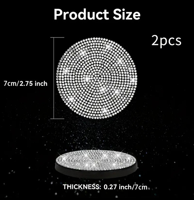Силіконовий підстаканник для автомобіля Чорний Смела - изображение 3
