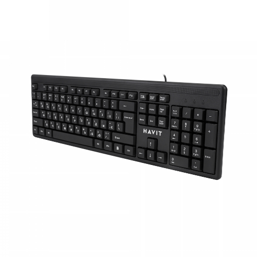 Клавіатура Havit HV-KB2001 дротова USB чорний Житомир
