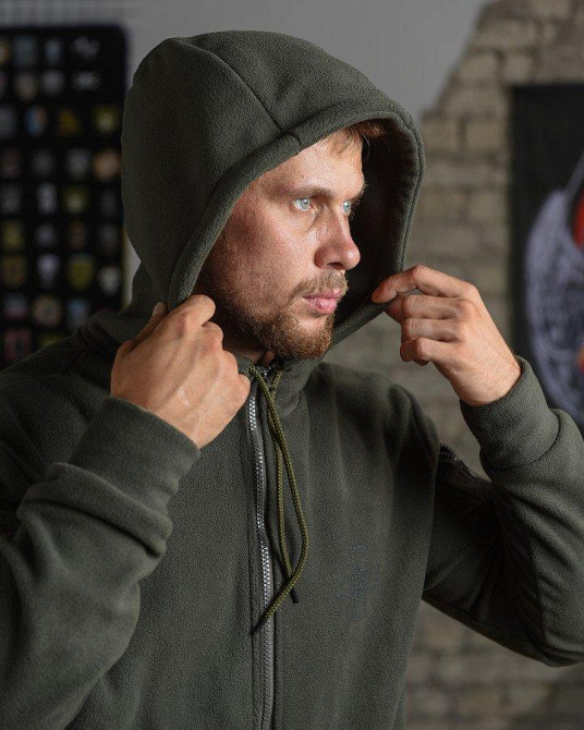 Тактична флісування ЗСУ олива тепла Одеса - фото 5